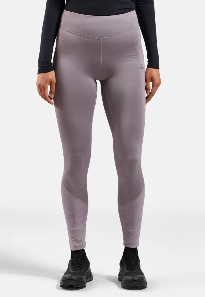Odlo Essential Print Lauftights für Damen - Running - lila, M