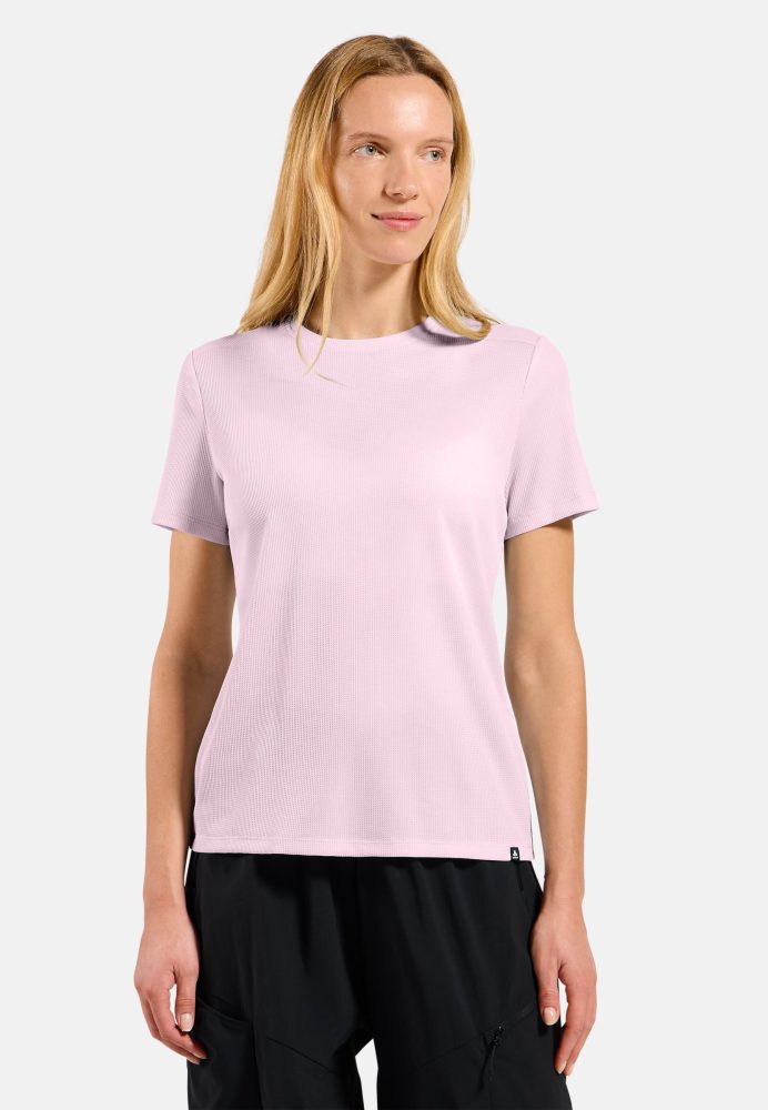 Odlo Cubic Light T-Shirt für Damen - Wandern, Training - pink, L