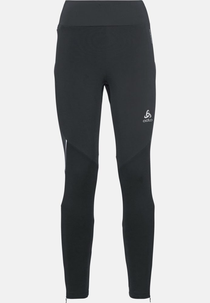 Odlo Ceramiwarm Langlauftights für Damen - Skilanglauf - schwarz, XS
