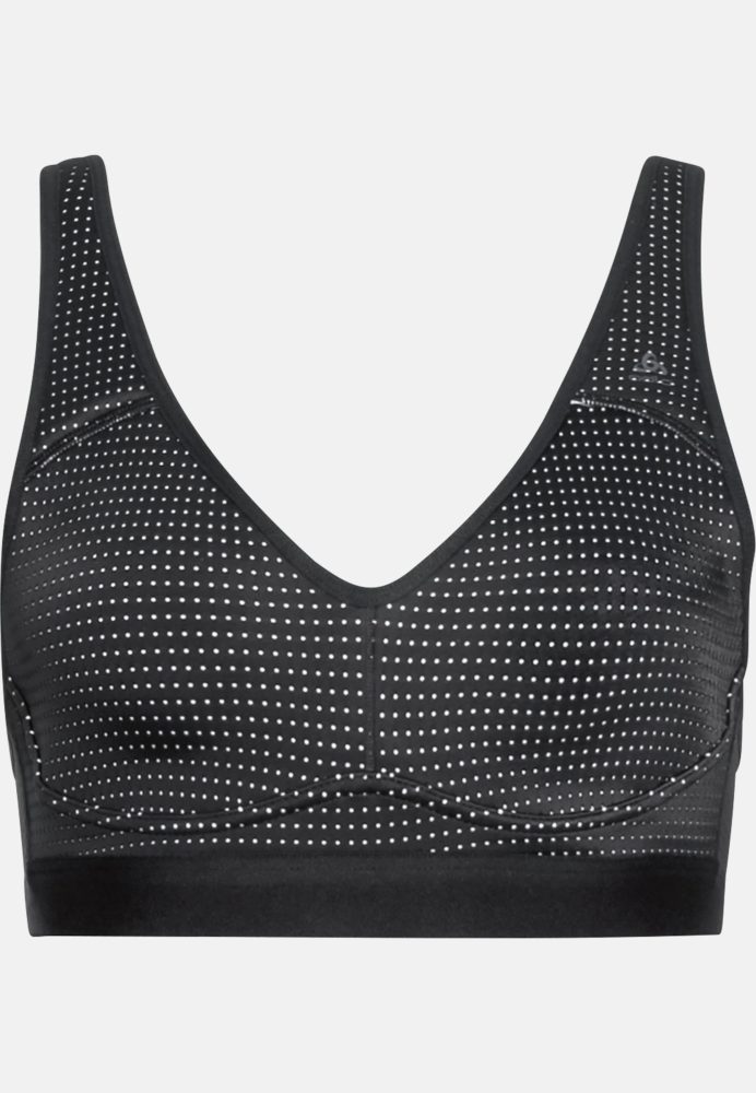 Odlo Damen Sports Performance High Sport BH (Schwarz)