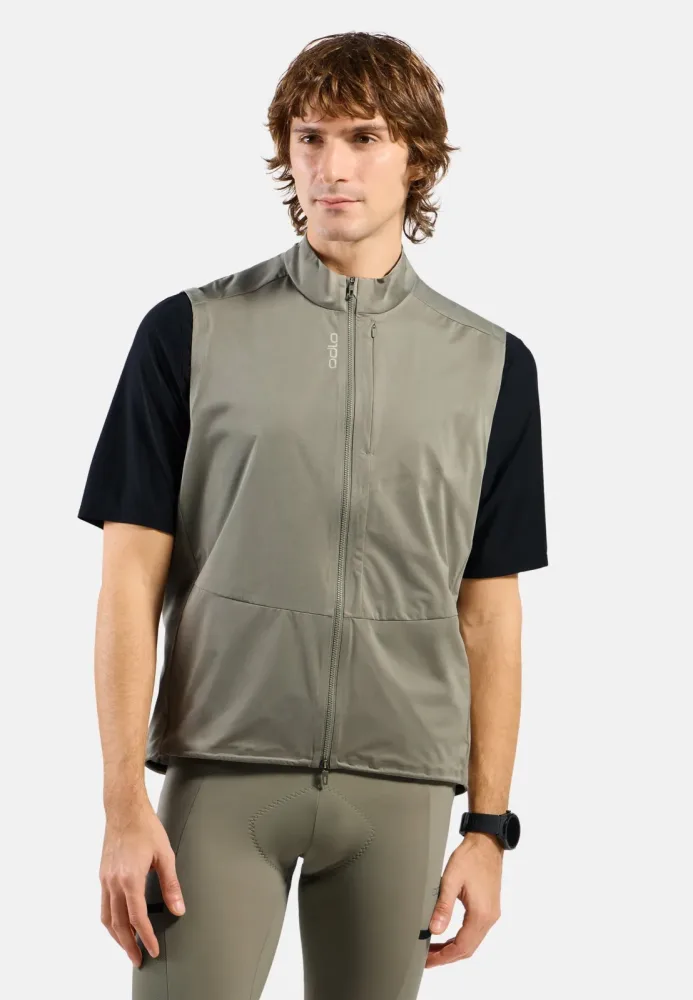 Odlo Explorer Windproof Radweste für Herren - Gravel, Radsport - grün, S
