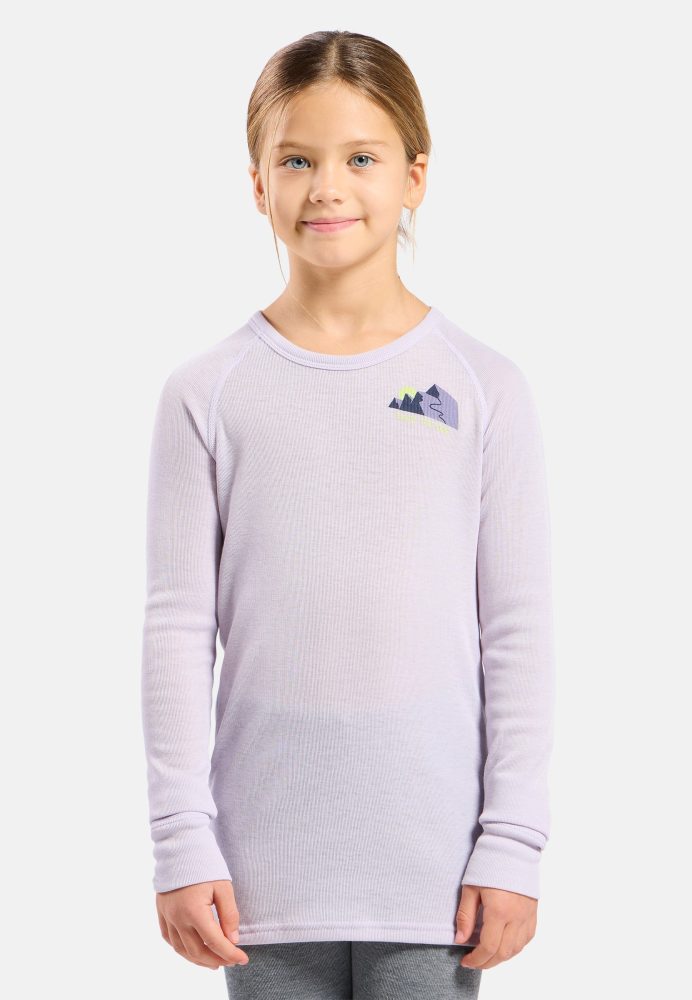 Odlo Active Warm Base Layer Shirt für Kinder - Wandern, Ski & Snow - , 104