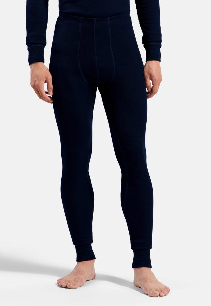 Odlo Active Warm 80th Anniversary Base Layer Tights für Herren - Wandern, Ski & Snow - marineblau, M