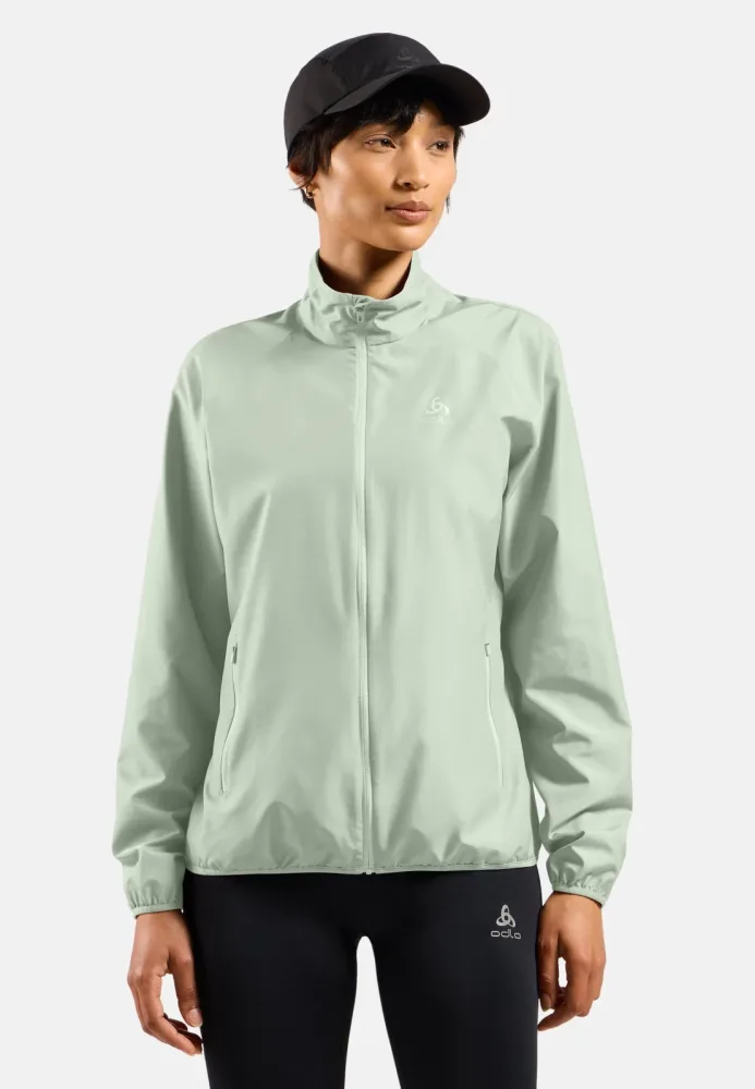 Odlo Essential Light Laufjacke für Damen - Trail Running, Running - grün, XL