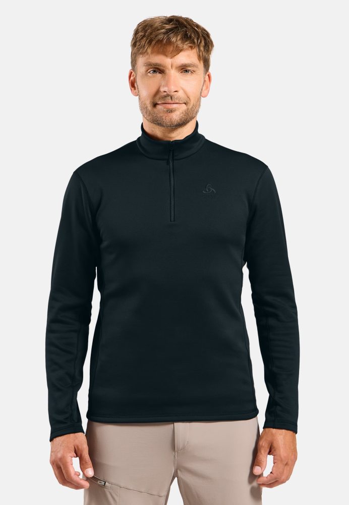 Odlo Berra Mid Layer Half-Zip für Herren - Wandern, Ski & Snow - marineblau, M