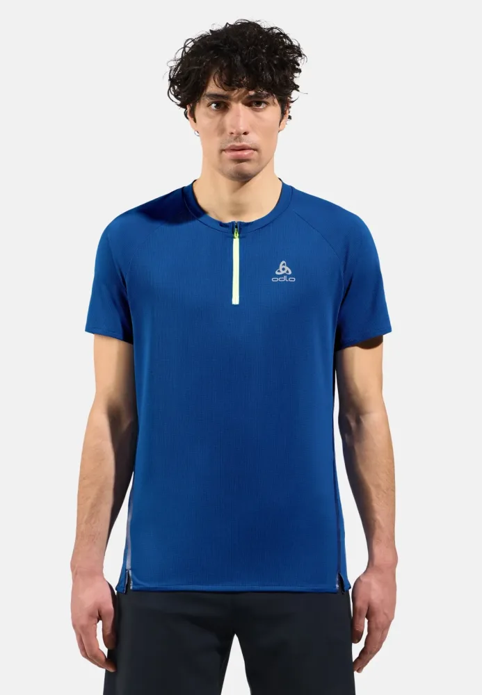 Odlo X-Alp Trail Lauf-T-Shirt für Herren - Trail Running, Wandern - blau, XL