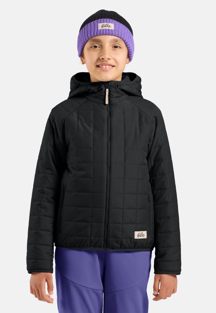 Odlo Insulated Light Isolationsjacke für Kinder - Wandern, Casual Comfort - schwarz, 152