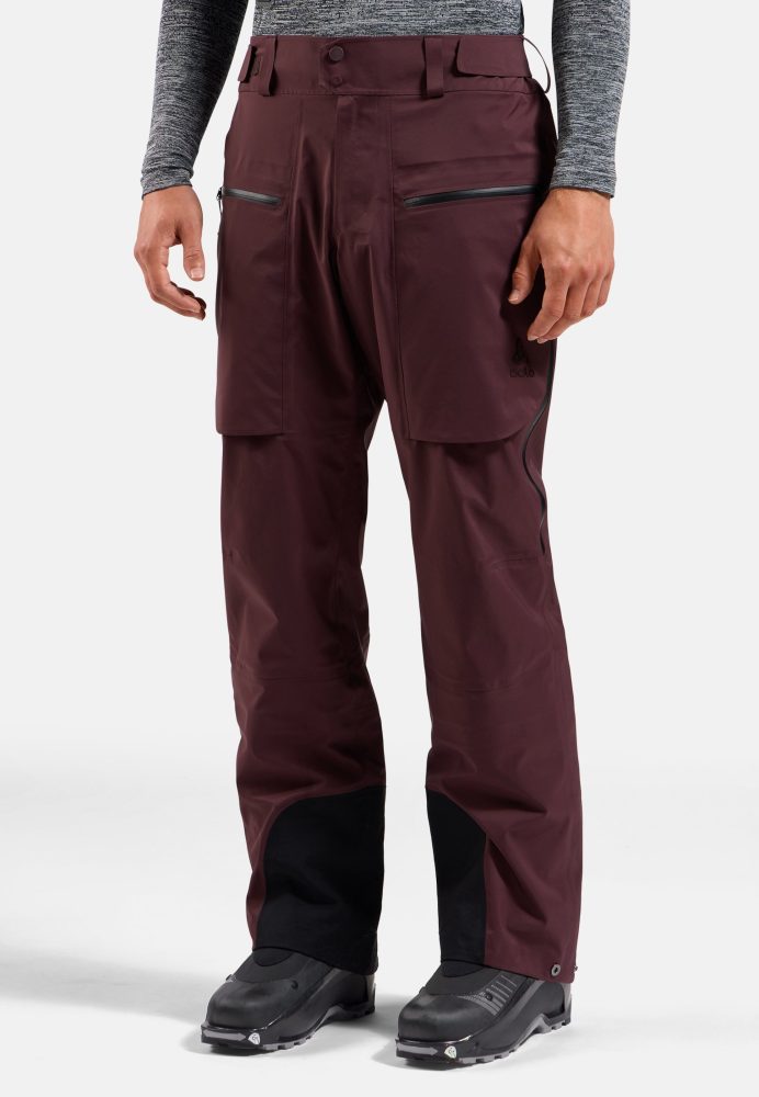 Odlo X-Alp 3L Hose für Herren - Ski & Snow - maron, 46