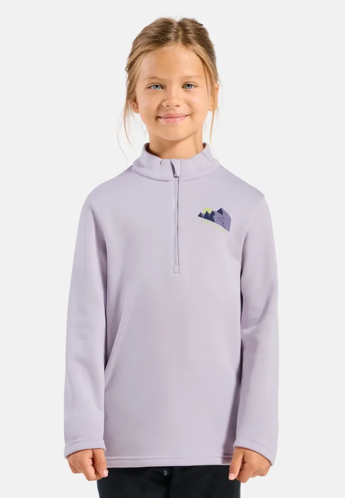 Odlo Berra Graphic Mid Layer Half-Zip für Kinder - Ski & Snow - , 104