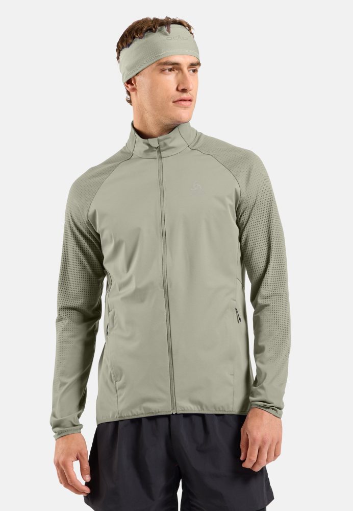 Odlo Herren Zeroweight Warm Hybrid Jacke