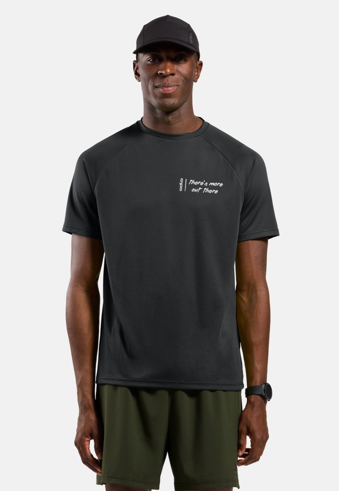 Odlo Herren Essential Print Crew T-Shirt