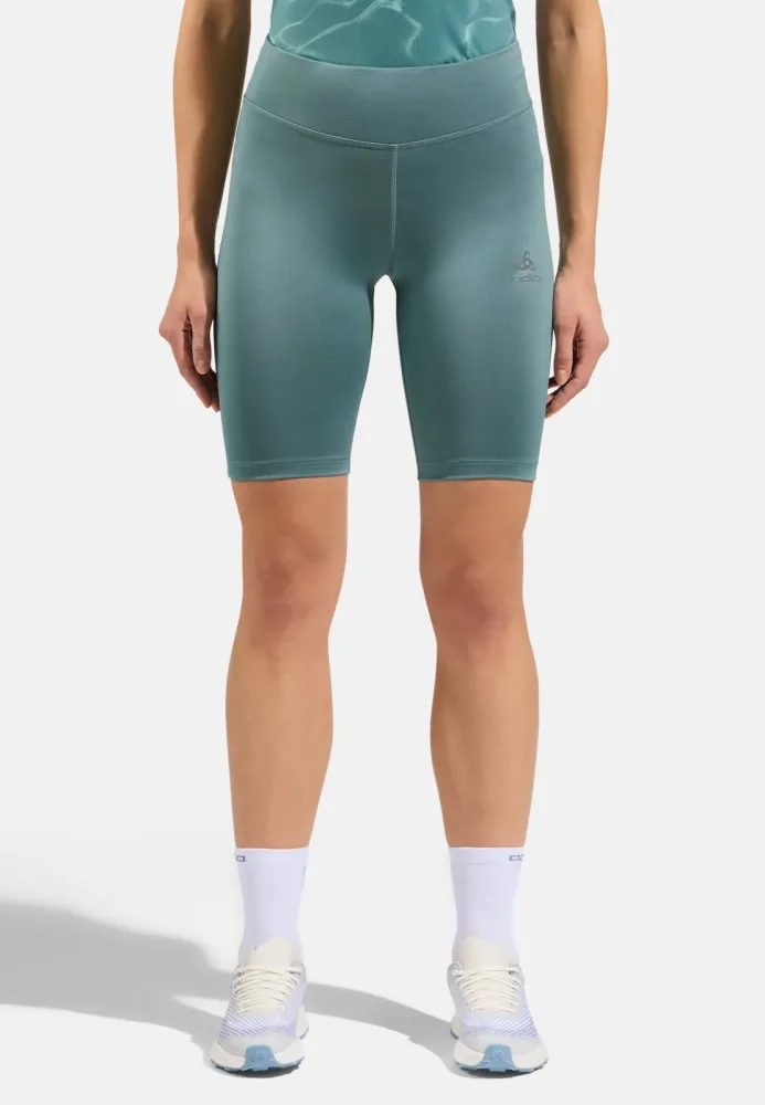 Odlo Essential Kurze Lauftights für Damen - Training, Running - grün, XS