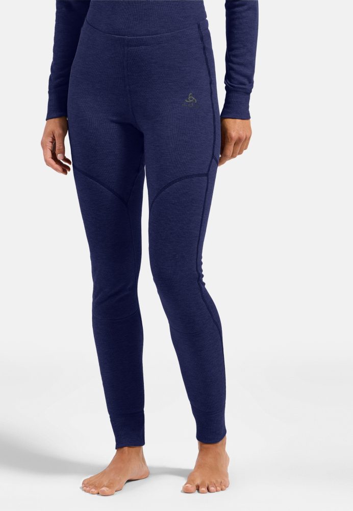 Odlo Active X-Warm Base Layer Tights für Damen - Ski & Snow - lila, XS