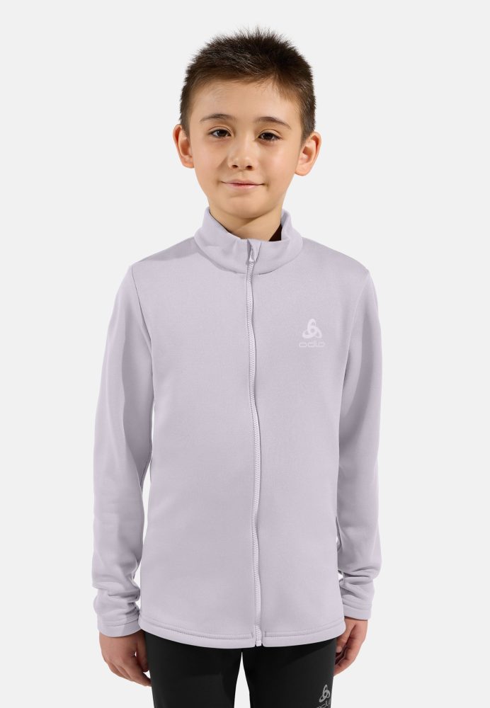 Odlo Berra Mid Layer Full-Zip für Kinder - Wandern, Ski & Snow - lila, 152