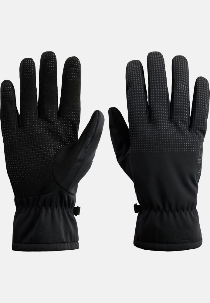 Odlo Multisport Waterproof Handschuhe - Trail Running, Skilanglauf - schwarz, XS