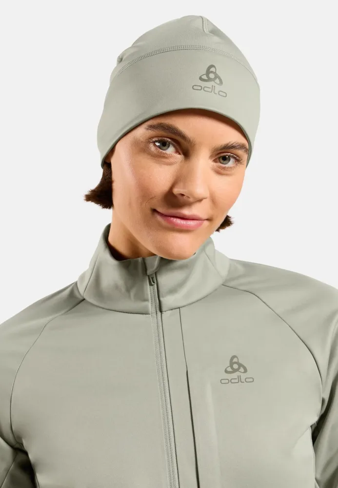 Odlo Ceramiwarm Mütze - Radsport, Running - grün, OneSize