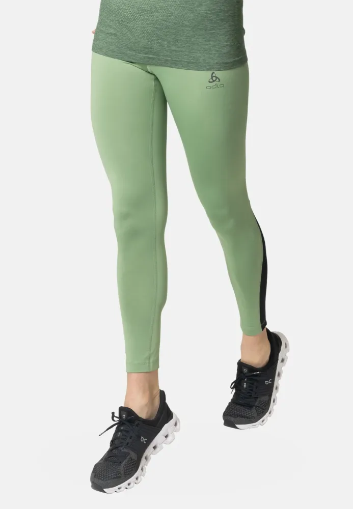 Odlo Essential Mesh Lauftights für Damen - Running - grün, S