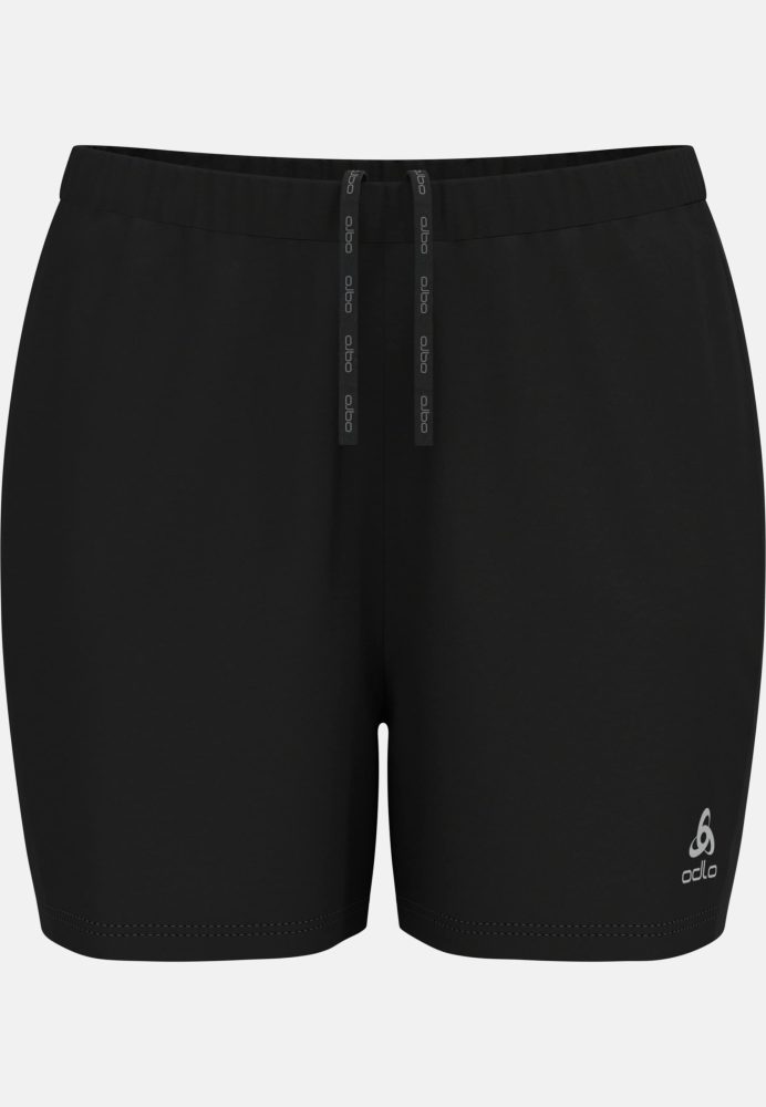 Odlo Essential 4 Inch Laufshorts für Damen - Running - schwarz, XS