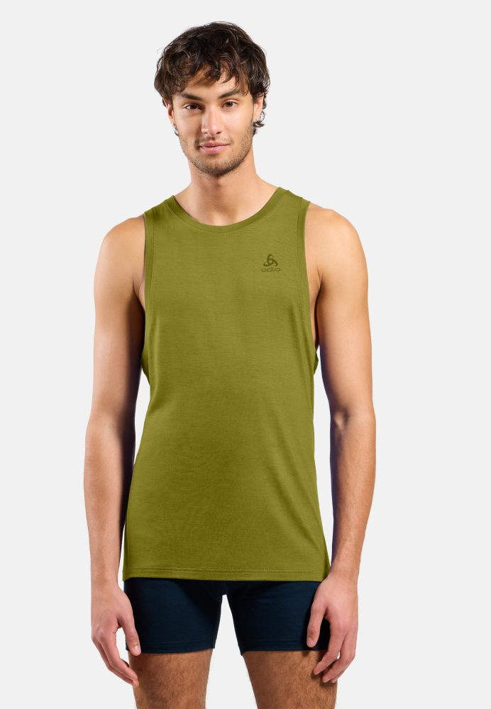 Odlo Merino 160 Base Layer Tank für Herren - Wandern, Radsport - , XL