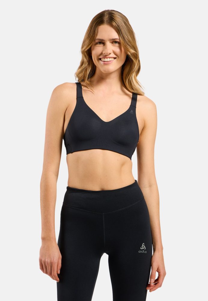 Odlo Everyday High Sport-BH für Damen - Wandern, Training - schwarz, 85E