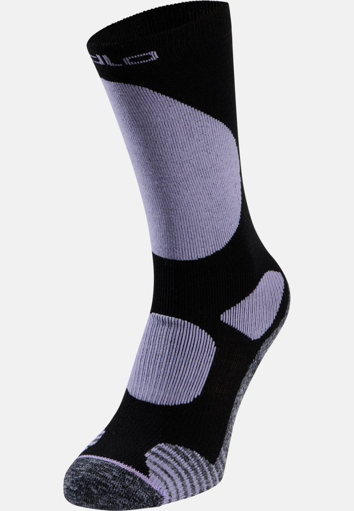 Odlo Active Warm Element Skisocken für Kinder - Ski & Snow - lila, 34-36