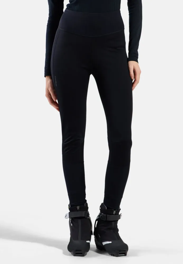 Odlo Essential Warm Tights für Damen - Skilanglauf - schwarz, XS