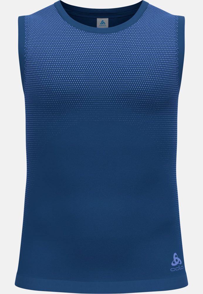 Odlo Performance Light Base Layer Tank für Herren - Radsport, Running - blau, XL