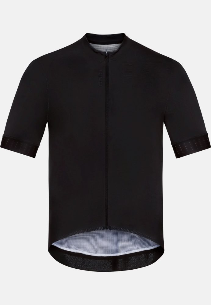 Odlo Zeroweight Chill-Tec Pro Rad-Shirt Full-Zip für Herren - Radsport - schwarz, S