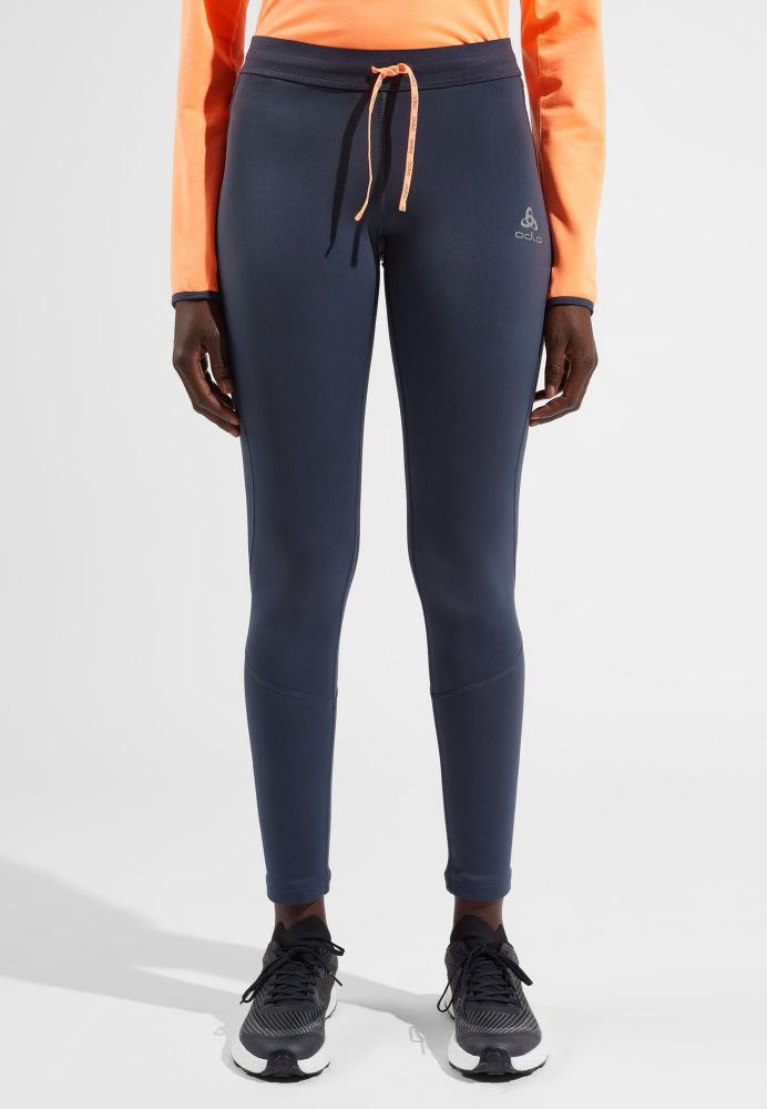 Odlo X-Alp Winter Lauftights für Damen - Trail Running, Running - blau, L