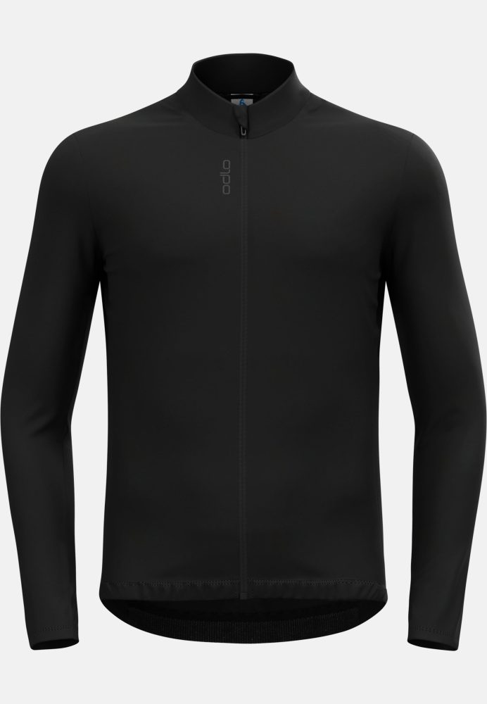 Odlo Zeroweight Ceramiwarm Rad-Mid Layer Full-Zip für Herren - Radsport - schwarz, S