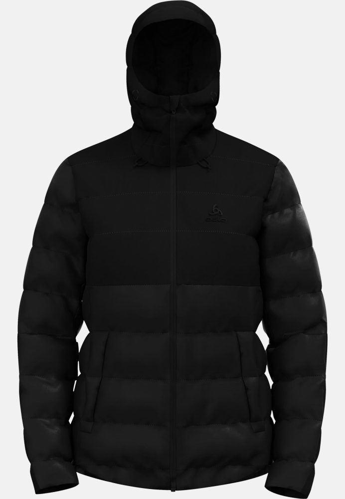Odlo Severin N-Thermic Hooded Isolationsjacke für Damen - Casual Comfort - schwarz, M