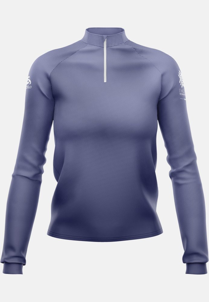 Odlo Odlo x Engadin Skimarathon Langlauf-Rennanzug-Oberteil für Damen -  - , XS