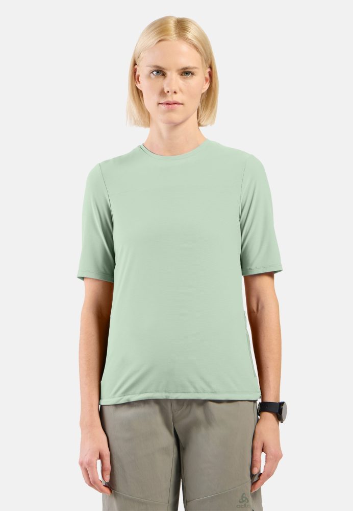 Odlo Explorer Cargo Radshirt für Damen - Gravel, Radsport - grün, L