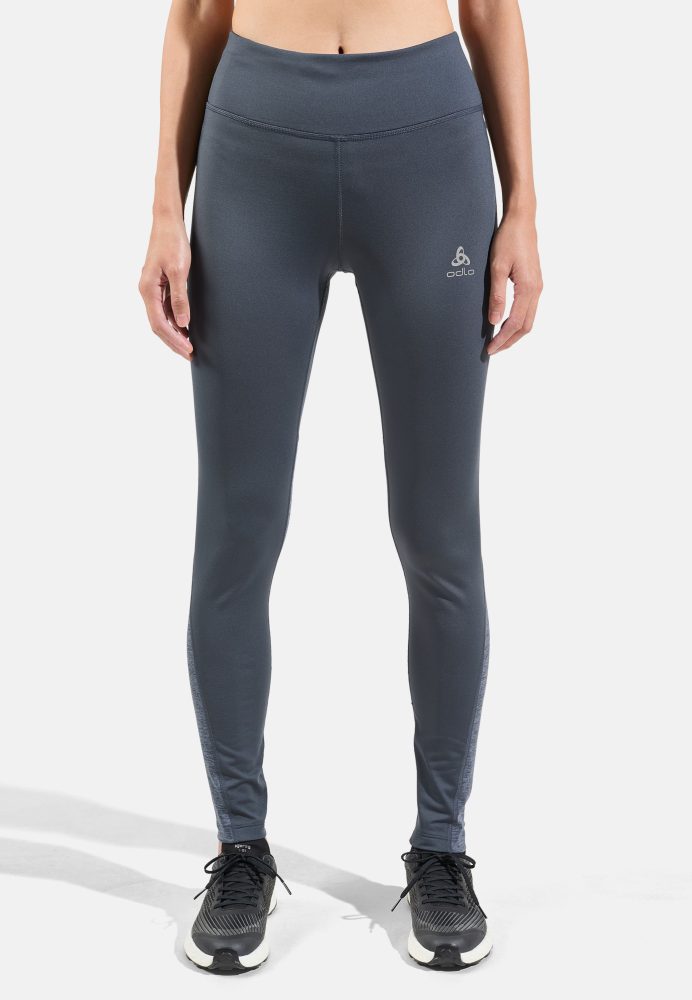 Odlo Essential Thermal Lauftights für Damen - Running - blau, L