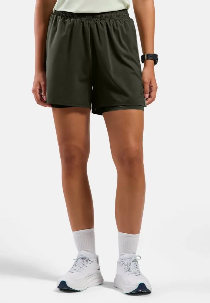 Odlo Damen Essential 4 Inch 2-in-1 Shorts