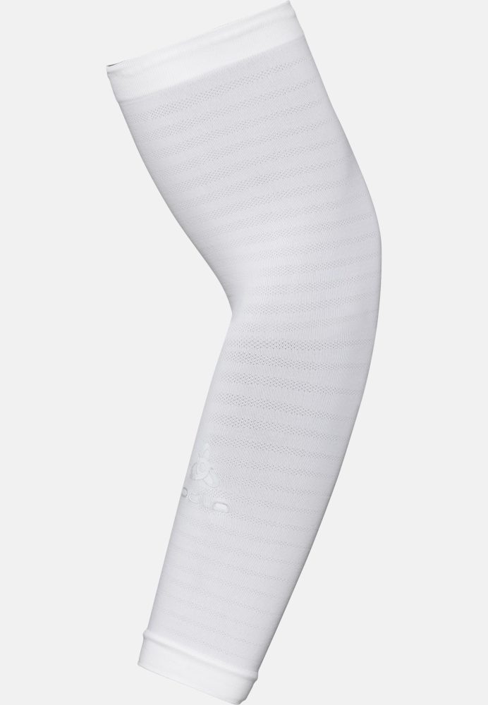 Odlo Ceramicool Light Armstulpen - Radsport - weiss, L/XL