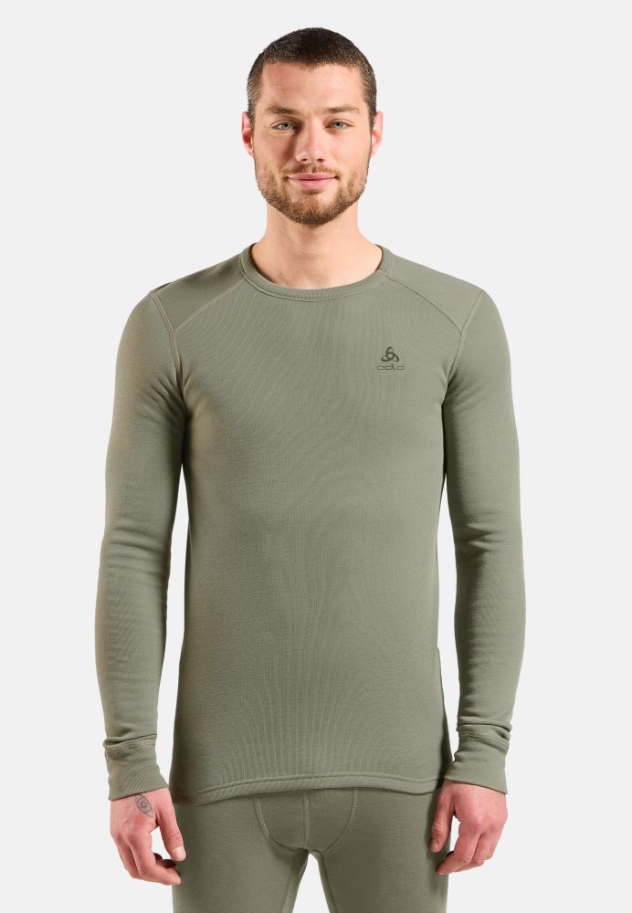 Odlo Herren Active Warm Eco Crew Longsleeve
