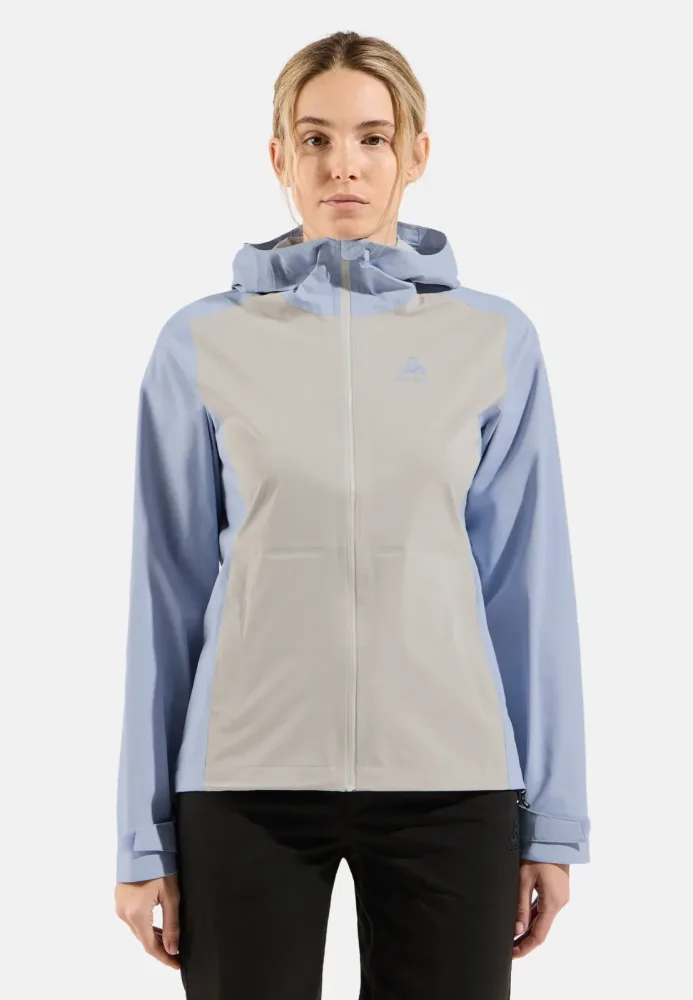 Odlo Aegis 2.5L Waterproof Jacke für Damen - Wandern - beige, S