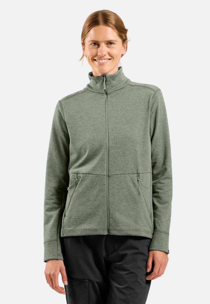 Odlo Damen Grid Fleece Jacke