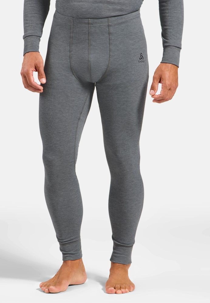 Odlo Active Warm Base Layer Tights für Herren - Wandern, Ski & Snow - grau, S