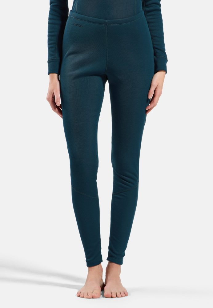 Odlo Active X-Warm Base Layer Tights für Damen - Wandern, Ski & Snow - marineblau, XL