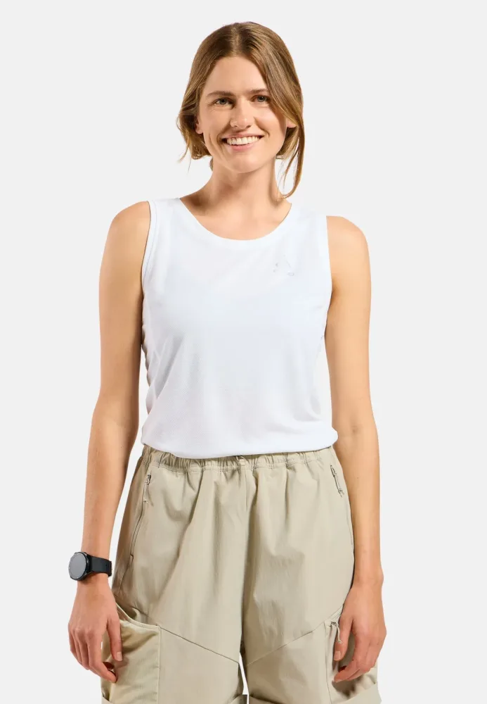 Odlo F-Dry Tank für Damen - Wandern, Training - weiss, XL