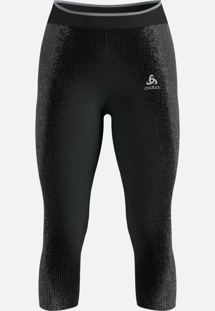 Odlo Blackcomb Base Layer 3/4 Tights für Damen - Skilanglauf, Ski & Snow - schwarz, L
