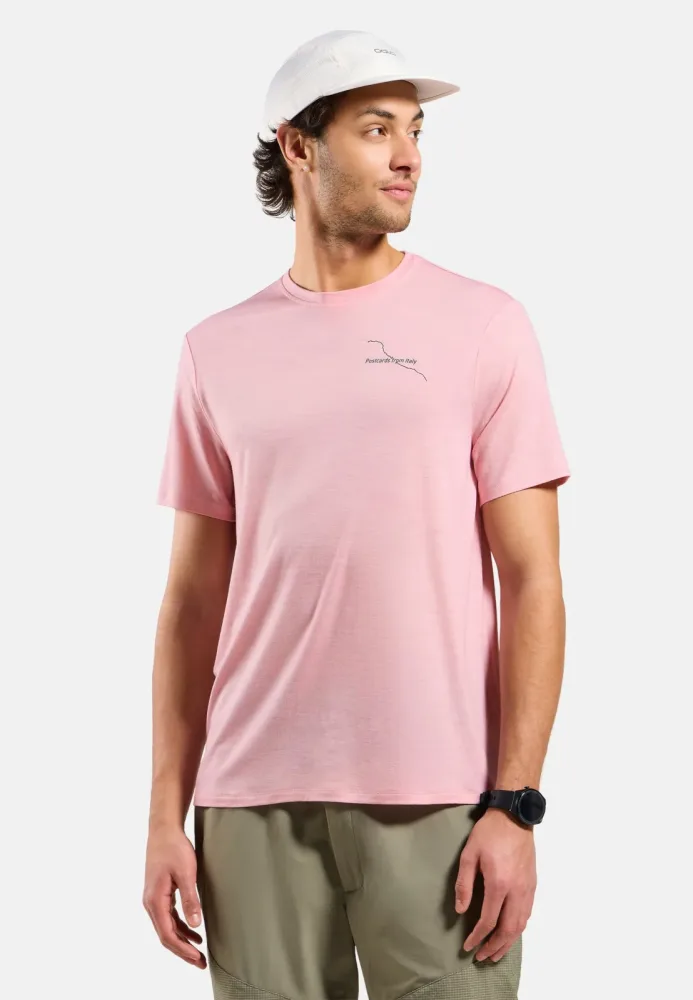 Odlo Herren Merino 160 Postcards T-Shirt