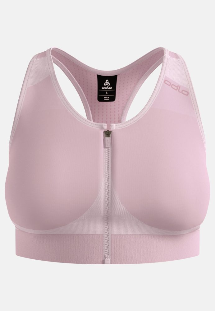 Odlo Seamless High Sport BH für Damen - Wandern, Training - pink, L