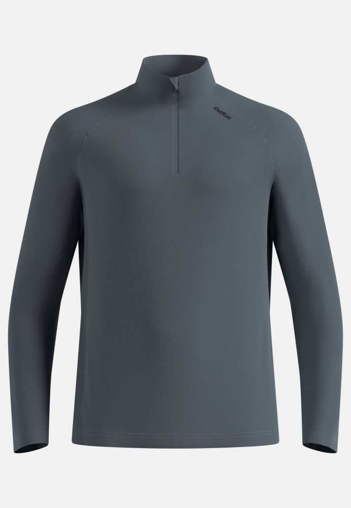 Odlo Rigi Mid Layer Half-Zip für Herren - Wandern, Ski & Snow - grau, L