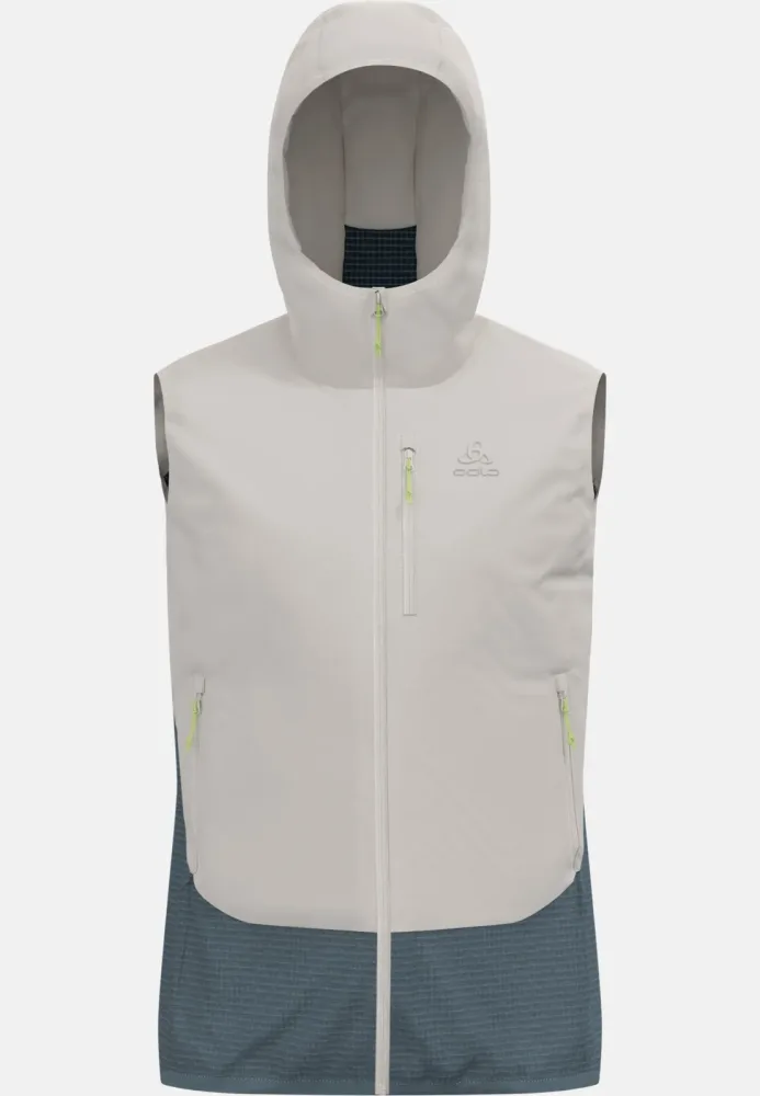 Odlo Ascent Hybrid Isolationsweste für Herren - Wandern - beige, L