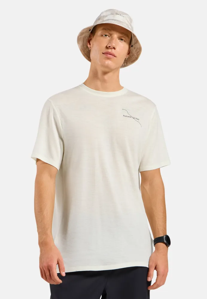 Odlo Herren Merino 160 Postcards T-Shirt