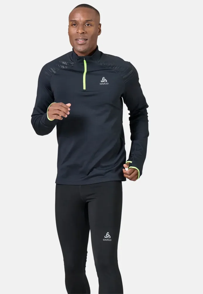 Odlo X-Alp Winter Lauftights für Herren - Trail Running, Running - schwarz, S