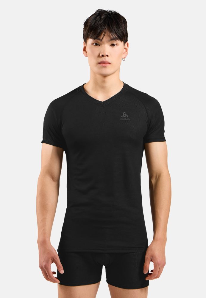 Odlo Active Everyday 2-Pack Base Layer T-Shirt für Herren - Wandern, Casual Comfort - schwarz, XL